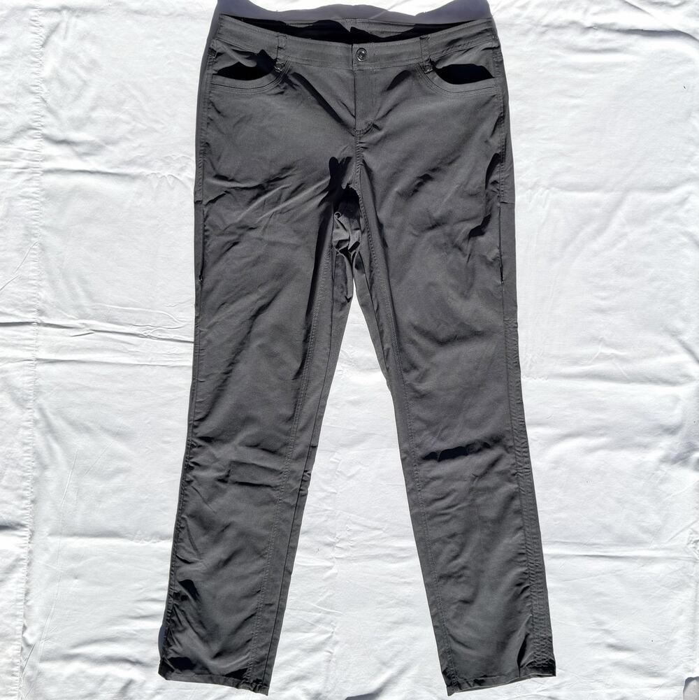 Kuhl Trekr Straight Pants Womens 14 Long Gray Hiking Athletic